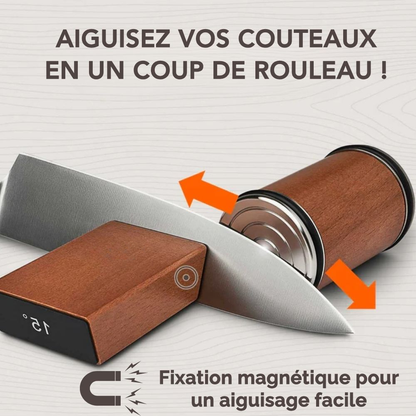 Ensemble d'Aiguisage de Couteaux à Diamant