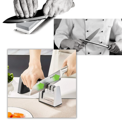 Aiguiseur efficace de couteaux de cuisine  - Ozerty