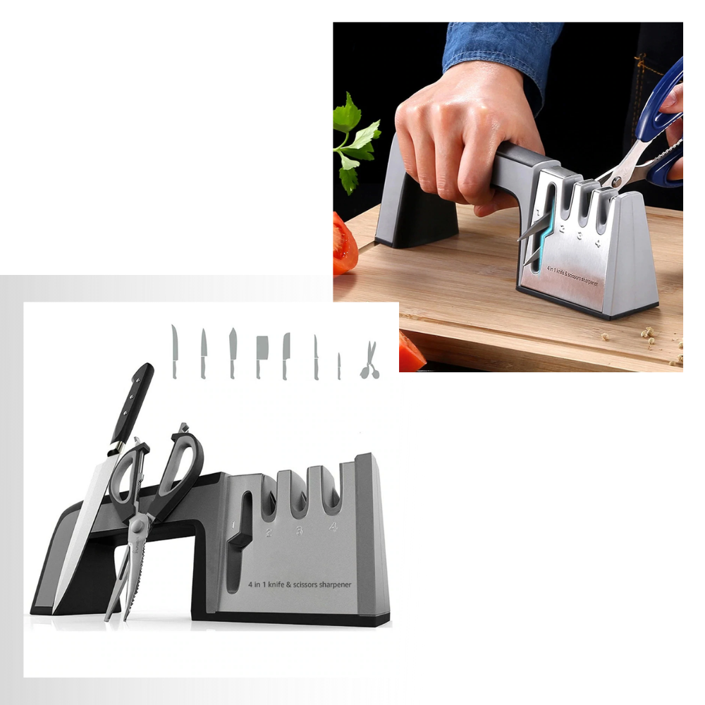 Aiguiseur efficace de couteaux de cuisine  - Ozerty