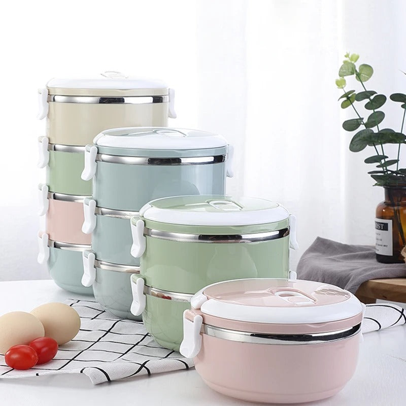 Lunch Box Isotherme Chaud Inox - Boîte à déjeuner Adulte - Bento Box