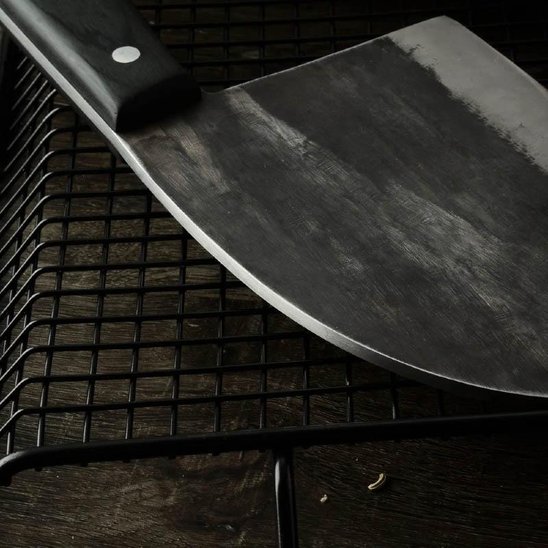 Couteau de chef serbe fait à la main et couperet à viande