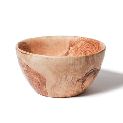 Olivewood ceramics 8-inch salad bowl with elegant design