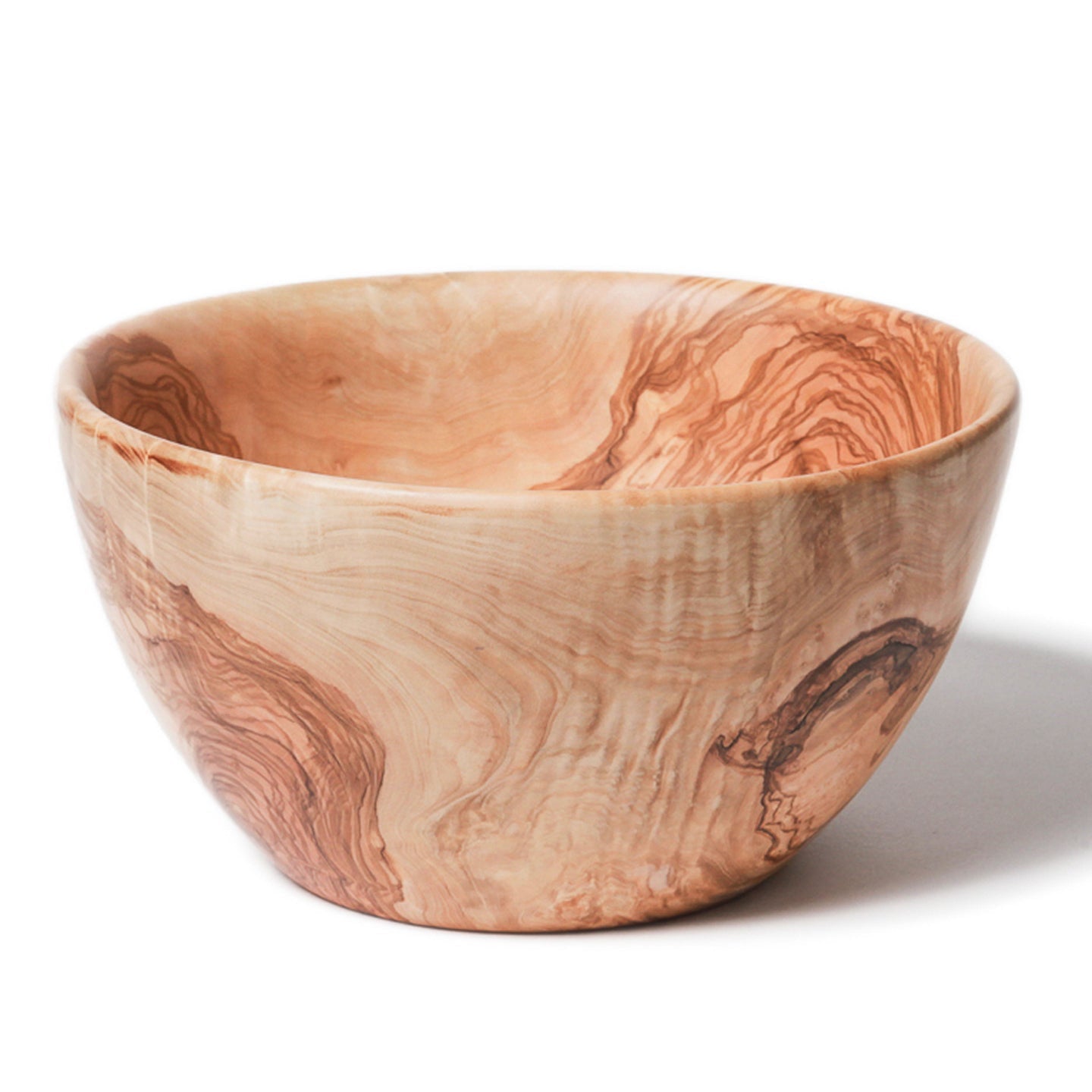 Berard Olivewood Ceramic Salad Bowl's premium ceramic material