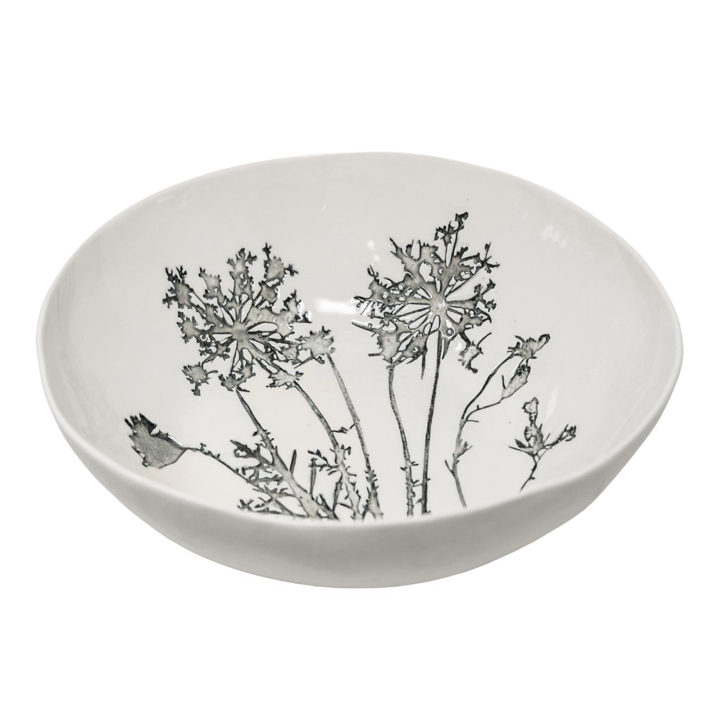 Bertozzi Pratoline Porcelain Bowl, 30cm diameter, high-quality ceramic tableware