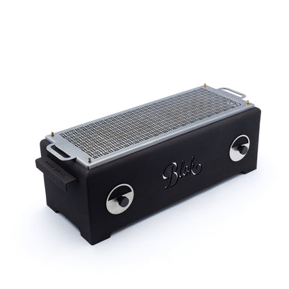 Black Blok Naka outdoor table grill for cooking and entertaining