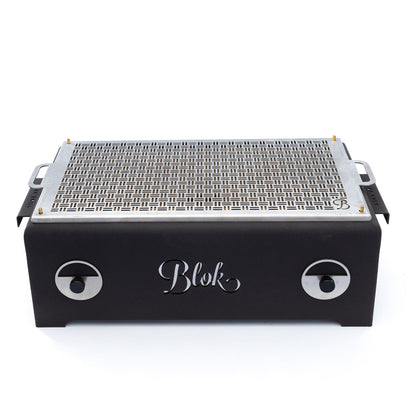 Blok Naka table grill in black for outdoor entertaining and grilling