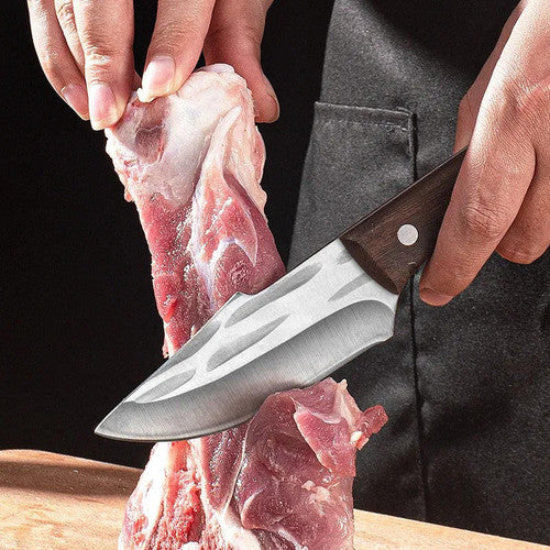 Couteau À Viande Avec Étui En Cuir