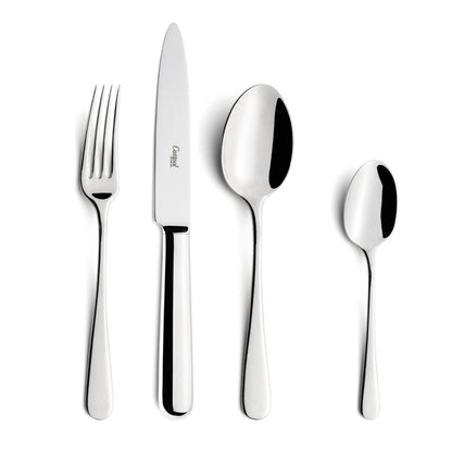 Polished Silver Cutlery Set by Cutipol Atlantico