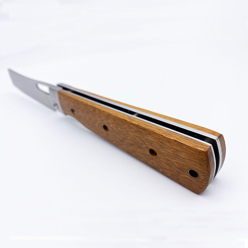 Couteau de chef pliant pour la cuisine - le camping et le barbecue