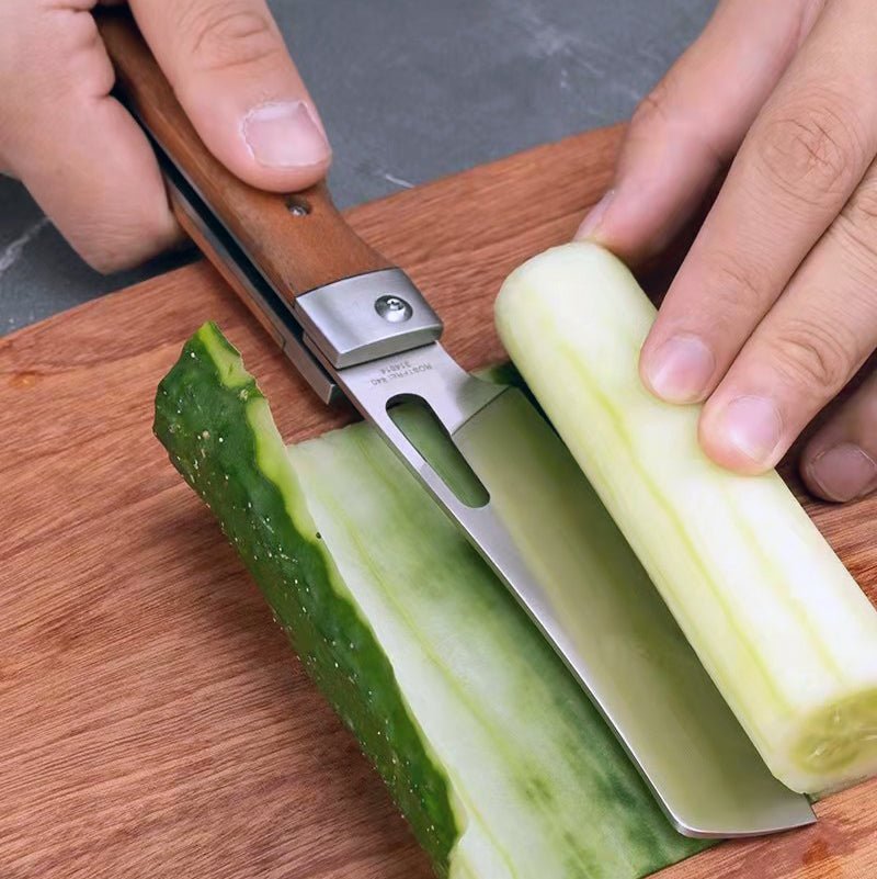 Couteau de chef pliant pour la cuisine - le camping et le barbecue
