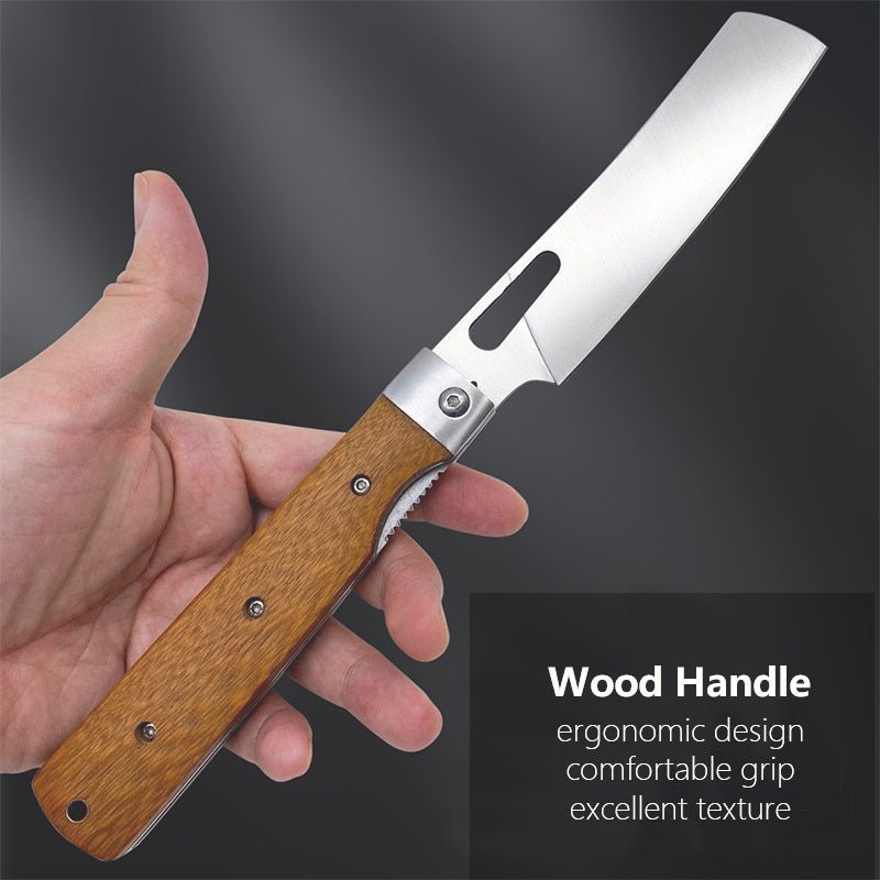 Couteau de chef pliant pour la cuisine - le camping et le barbecue