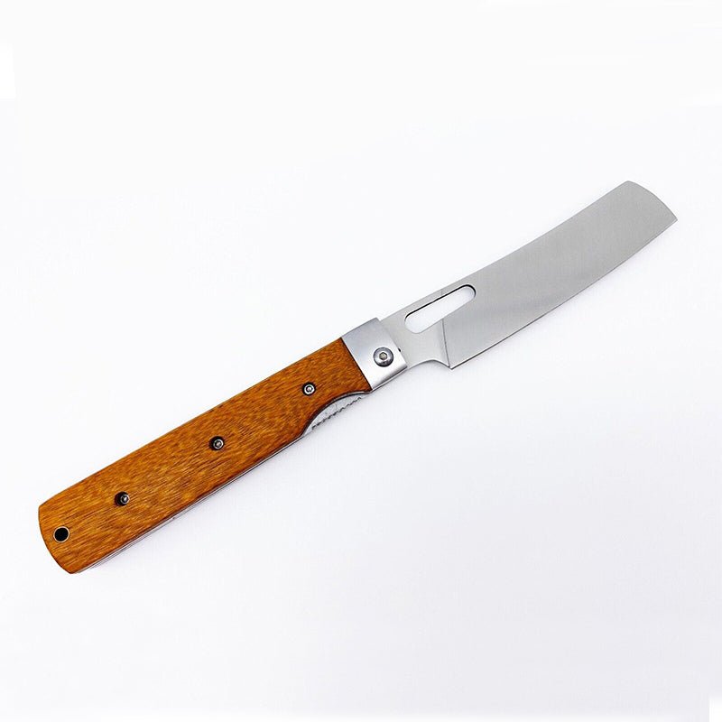 Couteau de chef pliant pour la cuisine - le camping et le barbecue