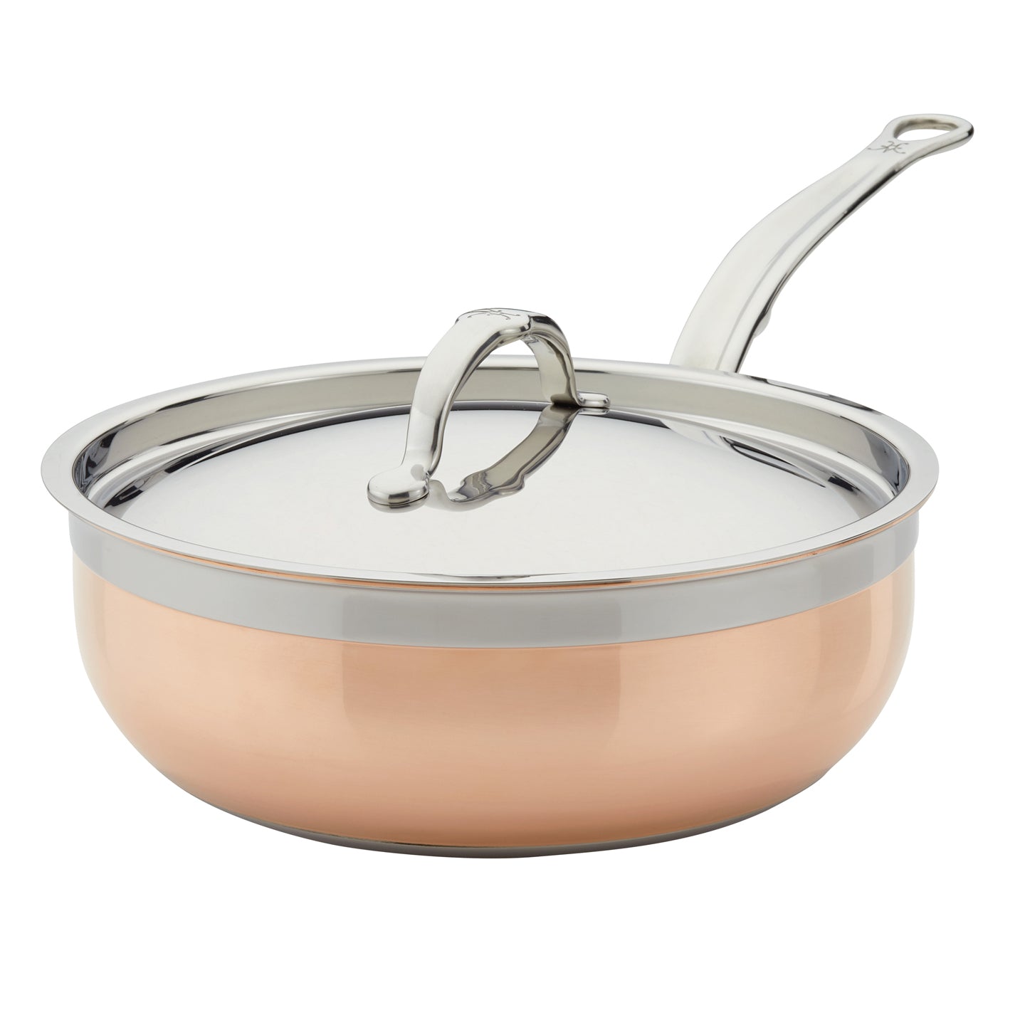 Hestan CopperBond Induction Copper Essential Pan with Lid