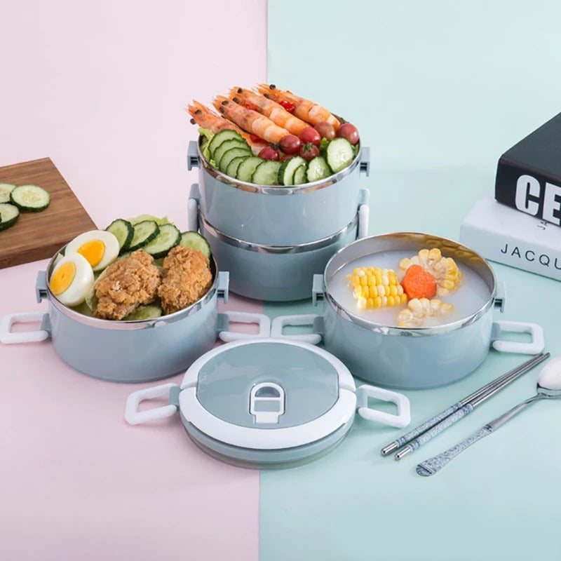 Lunch Box Isotherme Chaud Inox - Boîte à déjeuner Adulte - Bento Box