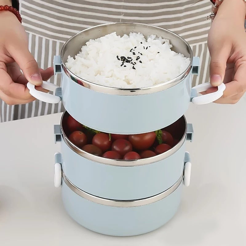 Lunch Box Isotherme Chaud Inox - Boîte à déjeuner Adulte - Bento Box