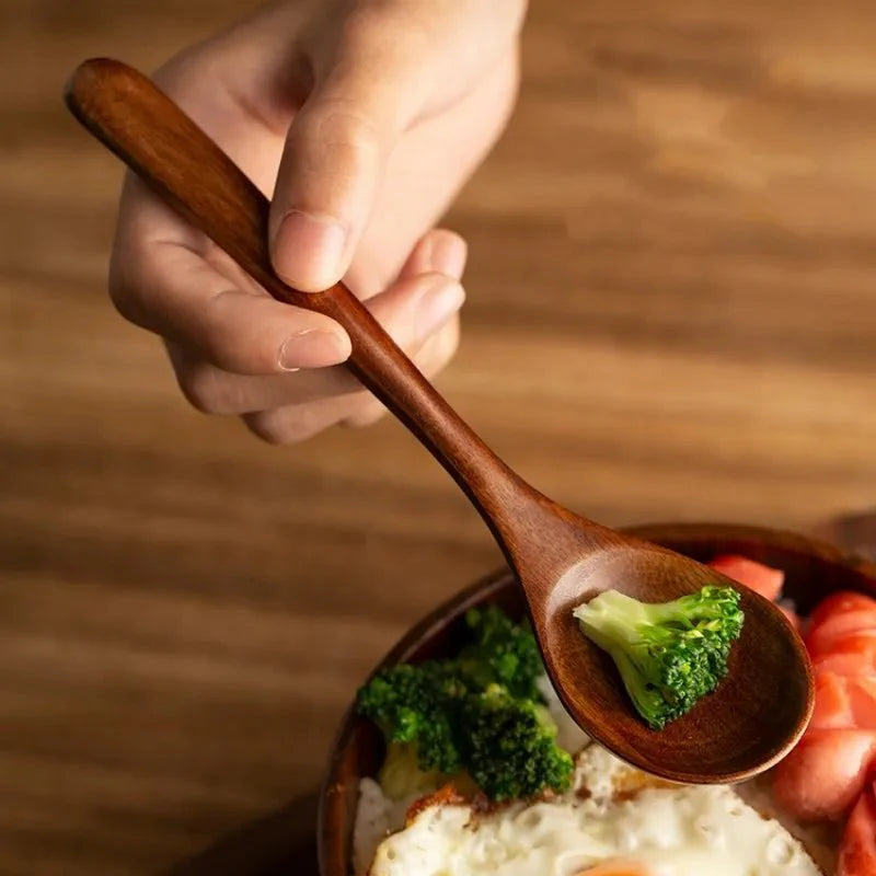 Premium Wooden Eating Spoons (4 set) - Urban Jiko