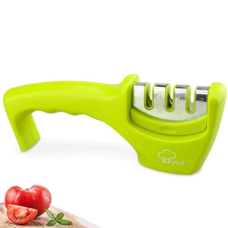 Pro Knife Sharpener 3 Stage Tungsten Diamond & Ceramic