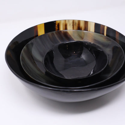Handcrafted Water Buffalo Horn Bowl by Sarah Petherick